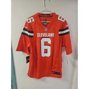 Nike NFL Cleveland Browns #6 Baker Mayfield On The Field Dawg Pound Mens L NWT